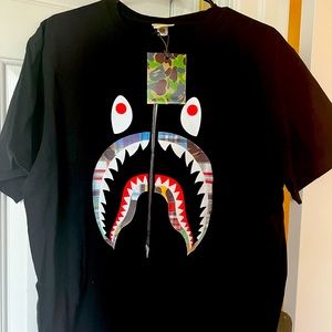 Shark face t shirt 2XL